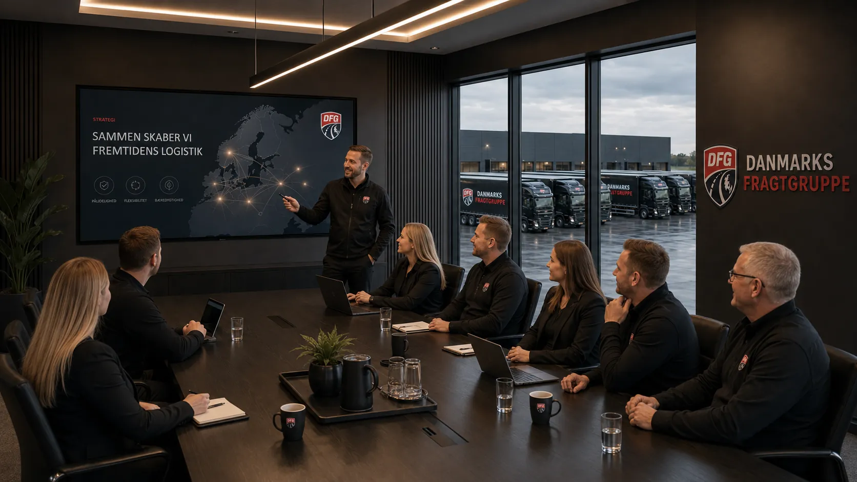 Konceptvisualisering: Strategipræsentation